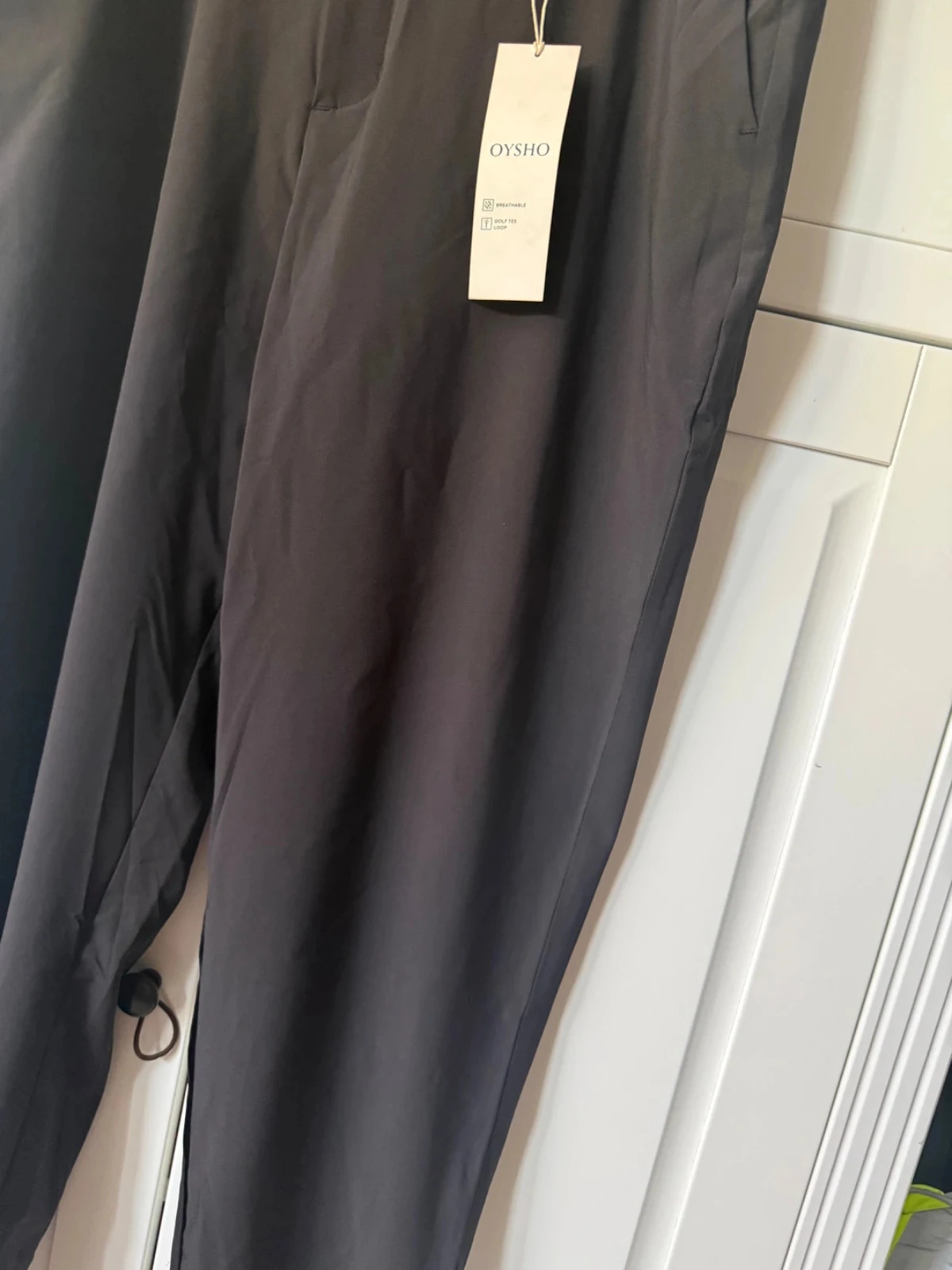 Black straight pants Oysho Size 42/XL – photo 3